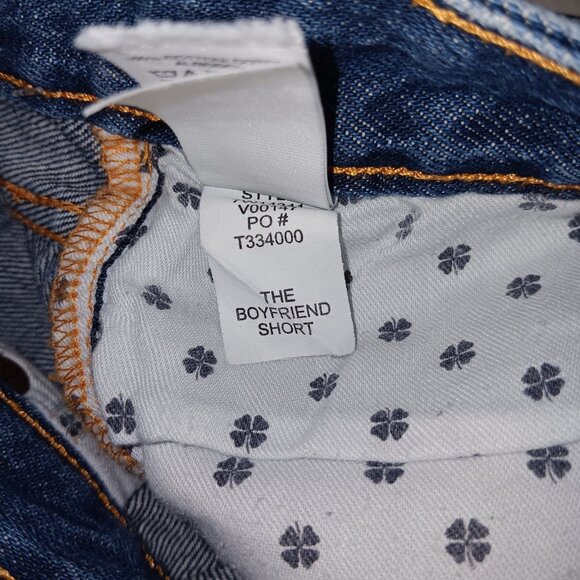 LUCKY BRAND BOYFRIEND SHORT DENIM SHORTS - Picture 2 of 14
